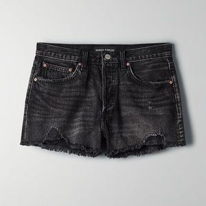 ARITZIA DENIM FORUM EX BOYFRIEND DENIM SHORTS